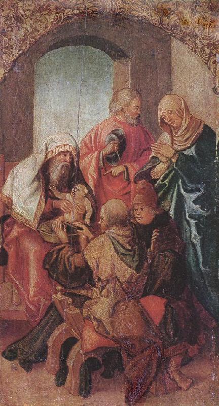 SCHAUFELEIN, Hans Leonhard The Circumcision of Christ Spain oil painting art